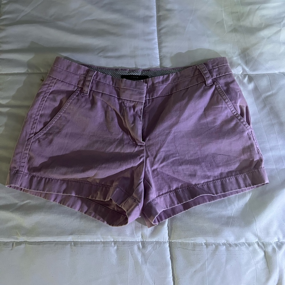 Pink shorts, good condition.